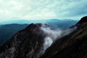 North Sumatra Mount Sibayak