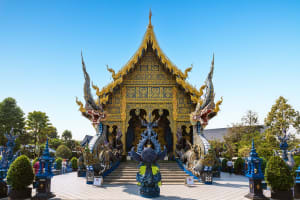 Chiang Rai Wat Rong Suea Ten - The Blue Temple
