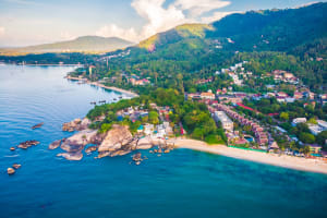 Koh Samui Aerial View of Koh Samui Island