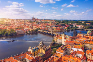 Prague Aerial View