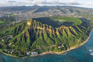 Oahu Diamond Head Crater