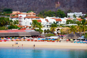 Huatulco Beach in Huatulco