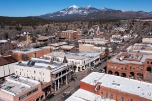 Flagstaff Historic Downtown District Aerial View