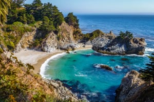 California McWay Cove, Big Sur, California