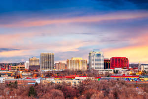 Colorado Springs Downtown Skyline