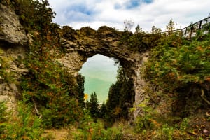 Detroit & Mackinac Island Arch Rock