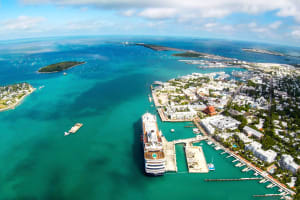 Key West Aerial View of Key West