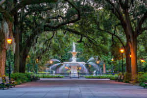Savannah Forsyth Fountain, Savannah, Georgia