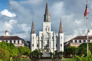 New Orleans St. Louis Cathedral in Jackson Square, New Orleans
