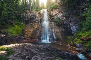 Glacier National Park Virginia Falls