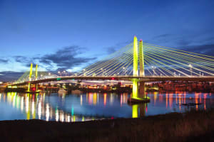 Portland, OR Portland, Oregon at Night