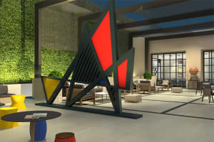 H10 Art Gallery Courtyard