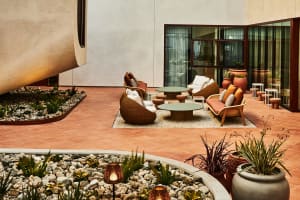 Alsace LA Courtyard