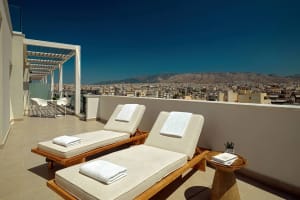 Athens Marriott Hotel Balcony