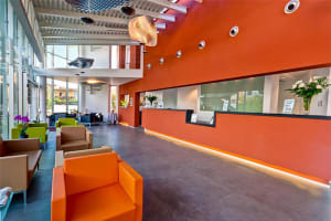 Best Western Hotel Rome Airport Lobby