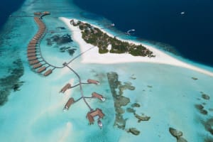 COMO Cocoa Island, Maldives Aerial