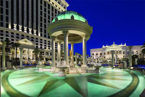Caesars Palace Las Vegas Temple Pool