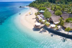 Castaway Island, Fiji Aerial