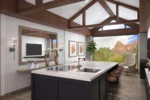 Cliffrose Springdale, Curio Collection by Hilton Suite Kitchen