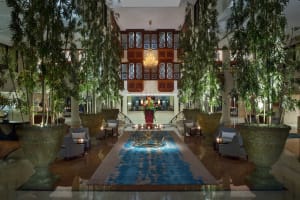 Dead Sea Marriott Resort & Spa lobby