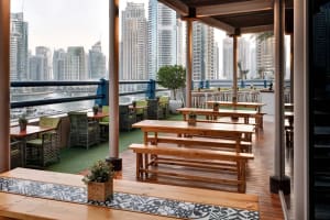 Dubai Marriott Harbour Hotel & Suites 2 restaurant