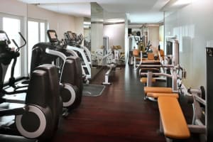 Dubai Marriott Harbour Hotel & Suites fitness center