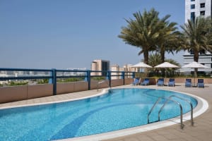Dubai Marriott Harbour Hotel & Suites outdoor pool