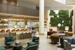 Hilton Santa Monica Hotel & Suites Lobby