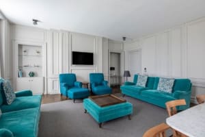 The Edinburgh Grand, a Luxury Collection Hotel, Edinburgh Two Bedroom Suite Living and Lounge Area