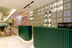 The Emerald House Lisbon, Curio Collection by Hilton Hotel Lobby