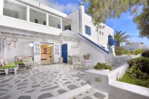 Erato Hotel Mykonos Entrance