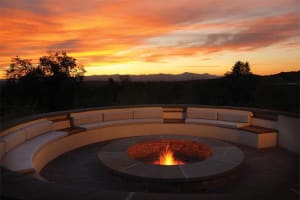 Four Seasons Rancho Encantado Santa Fe Firepit
