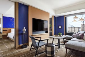 Hyatt Centric Kanazawa City View King Suite Living Area