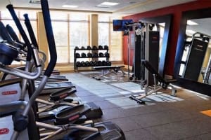 Hilton Garden Inn Daytona Beach Oceanfront Fitness Area