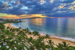 Ho'olei at Grand Wailea Aerial