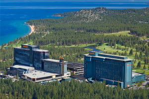 Harrah's Lake Tahoe Aerial