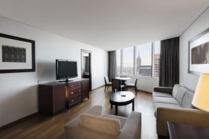 Hilton Mexico City Reforma suite city view