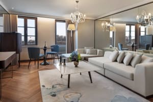 JW Marriott Istanbul Bosphorus Suite Living Room