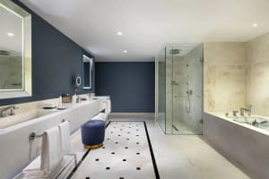 JW Marriott Istanbul Bosphorus Two Bedroom Suite Bathroom