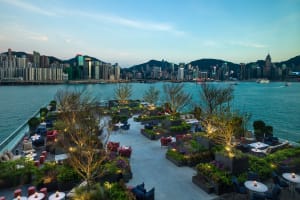 Kerry Hotel, Hong Kong hotel terrace