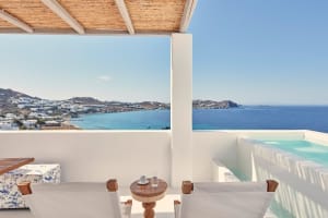 Katikies Mykonos - The Leading Hotels of the World Open Air Tub