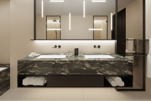 Koenigshof, a Luxury Collection Hotel, Munich Suite Bathroom