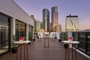 Courtyard Melbourne Flagstaff Gardens Rooftop Event Space