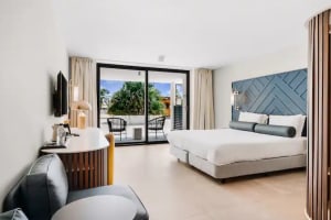 Mangrove Beach Corendon Curacao All Inclusive Resort Curio Collection King Oceanfront Mobility Accessible Roll-in Shower