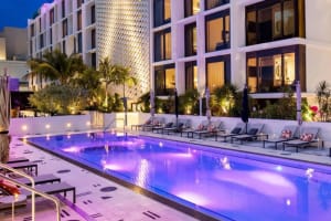 Moxy Miami South Beach Pool Deck