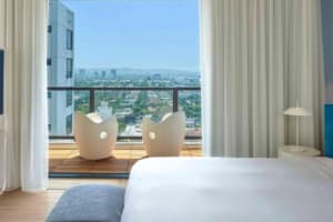 Mondrian Los Angeles Guest Balcony
