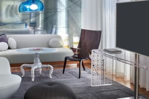 Mondrian Los Angeles Guest Living Room
