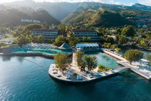 Te Moana Tahiti Resort Aerial