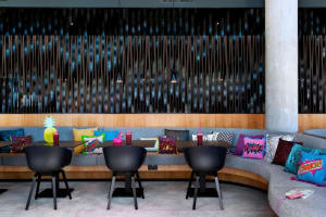Moxy Vienna Airport Lobby