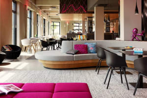 Moxy Munich Airport Lobby